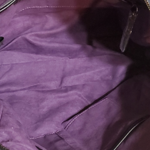 Sharif- Blue/Cream Tapestry Dome Shoulderbag. - Picture 14 of 16